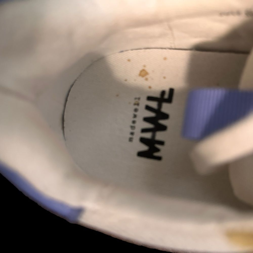 COPY - Madewell Kickoff Trainer Sneakers in Washed Nylon and Leather (women 9, … - Picture 9 of 13